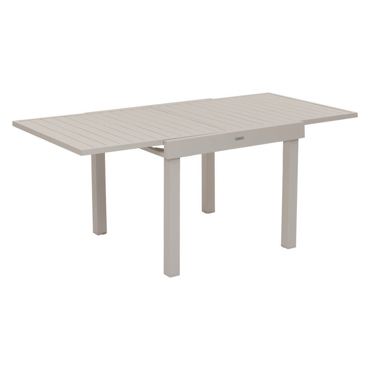 Hesperide - Table de jardin extensible "Piazza" argile 8 places en aluminium traité en epoxy Hespéride - Image 3
