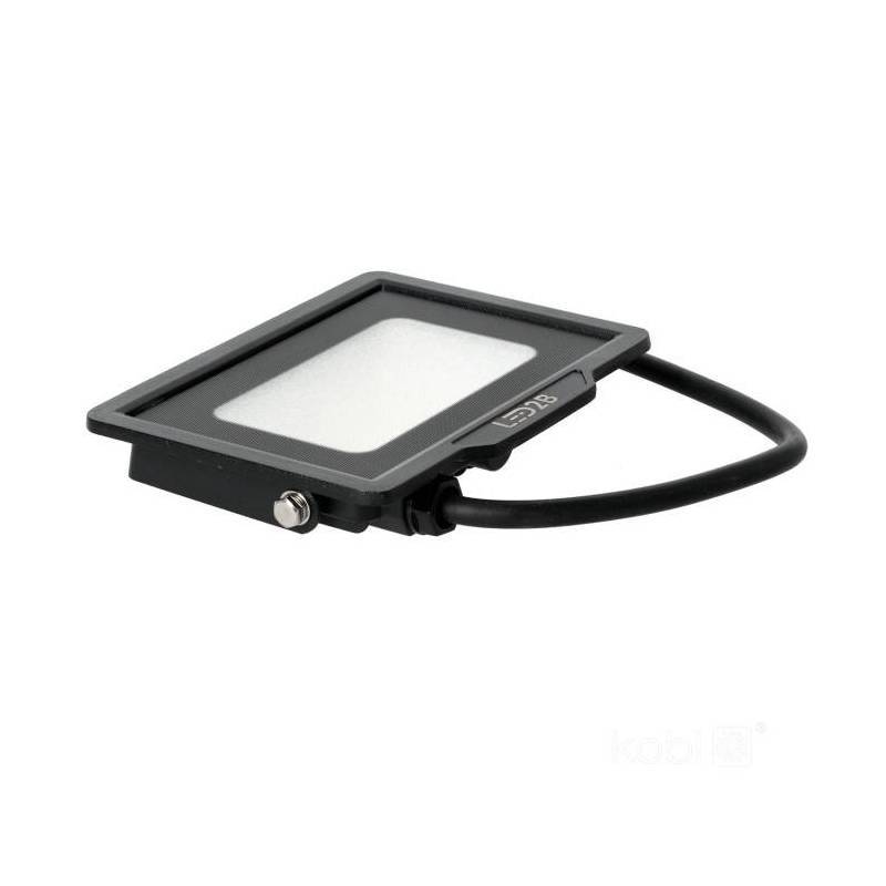 Projecteur LED MH 20W noir 6500K IP65 blanc froid - Image 4