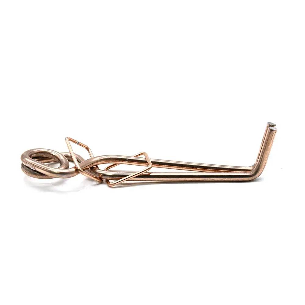 Autre - Lot de 2 pièges à taupe Putange traditionnel acier cuivré - Image 7