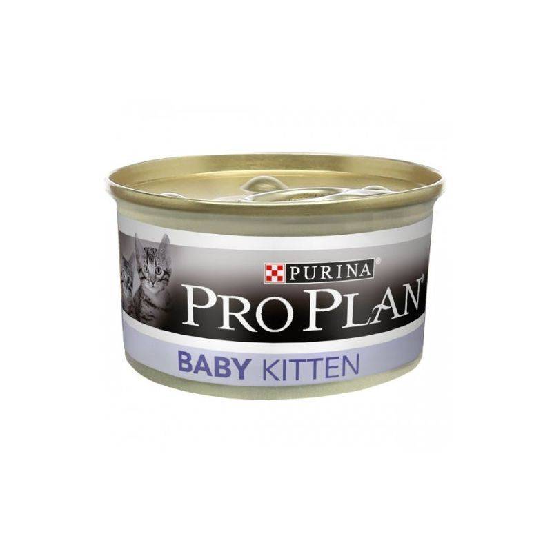 PATEE CHATON - KITTEN - MOUSSE POULET - PURINA PROPLAN 24*85 g
