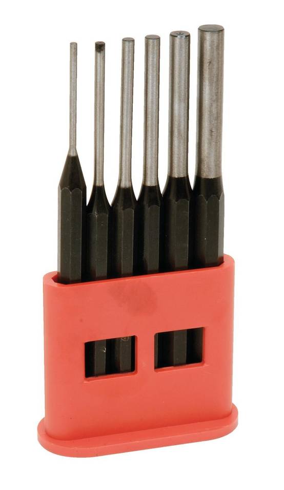 Stand de 6 chasse-goupilles en acier chrome vanadium - MOB - Image 1