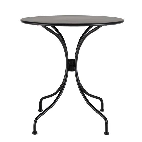 VIANNEY - Table de jardin ronde 2 personnes 70x70cm - Image 5