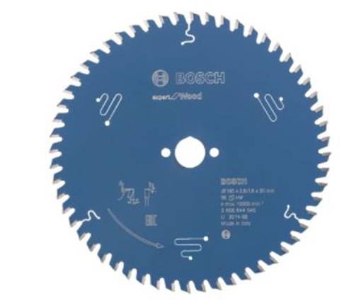 Lame de scie circulaire pour bois 190 x 30 x 1,6mm 56 dents - BOSCH EXPERT - 2608644050