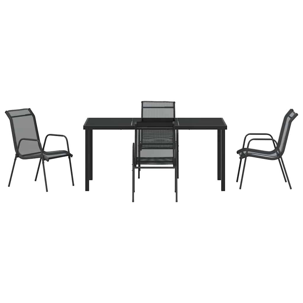vidaXL Mobilier à dîner jardin 11pcs avec coussins Résine tressée Gris pas cher
