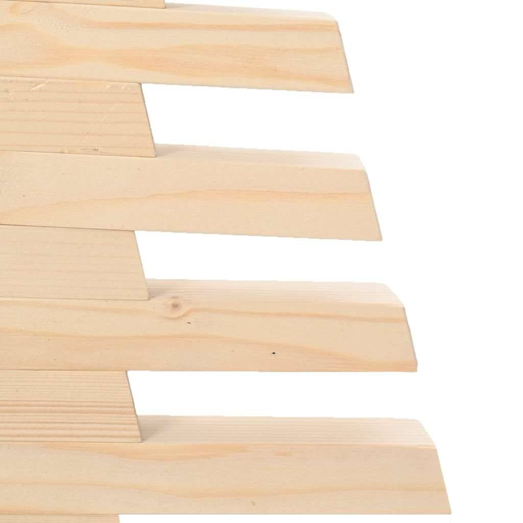 Vidaxl - | Arbre de Noël en bois | naturel 90 cm Bois massif en pin vidaXL 357994 - Image 4