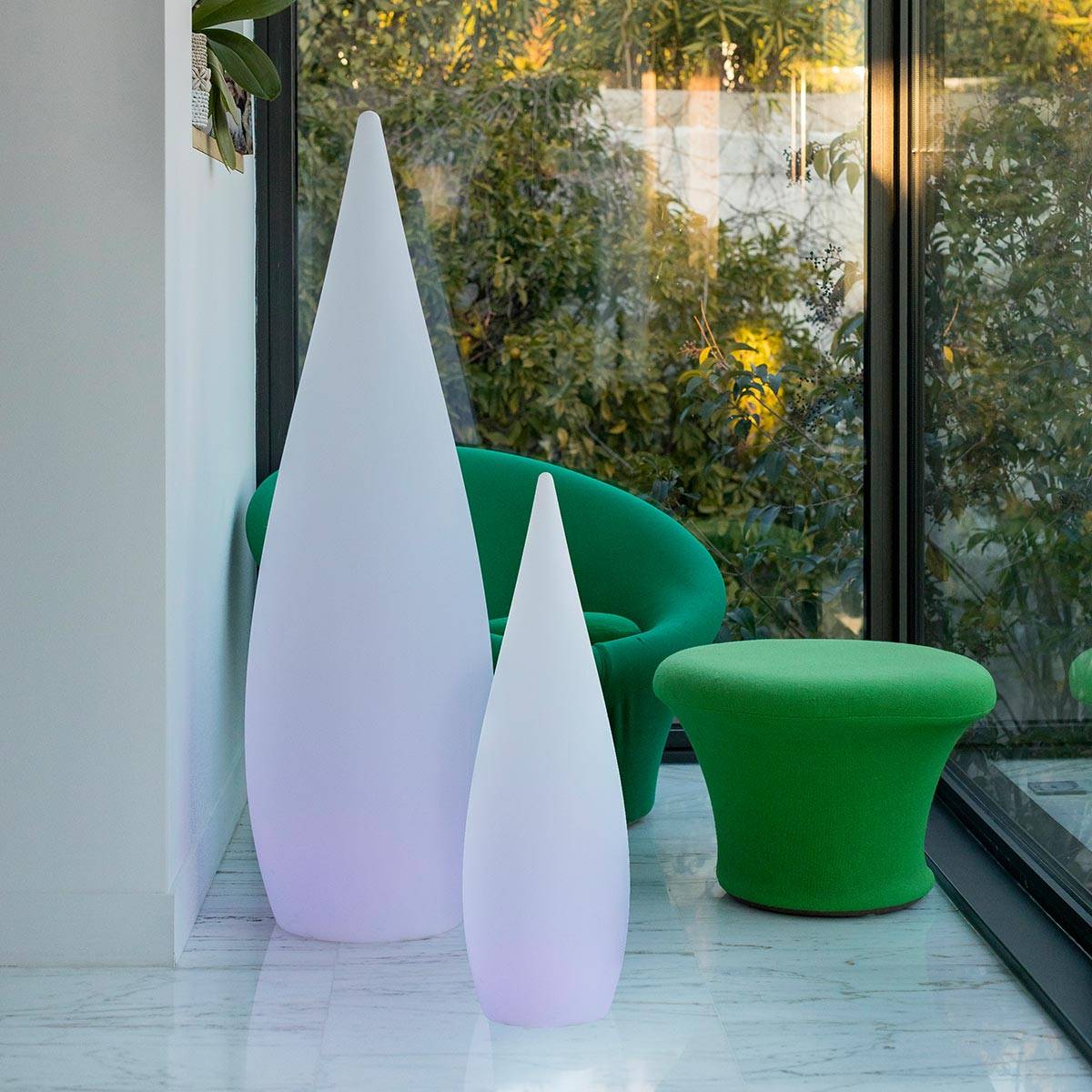 Lumisky - Lampadaire d'extérieur sans fil CLASSY RGB H80cm - Image 3