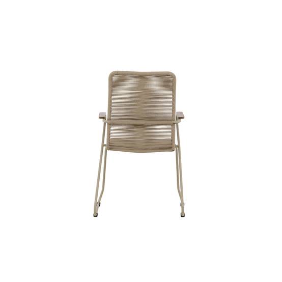 Chaise de Jardin Empilable "Corde" 93cm Beige - Image 10