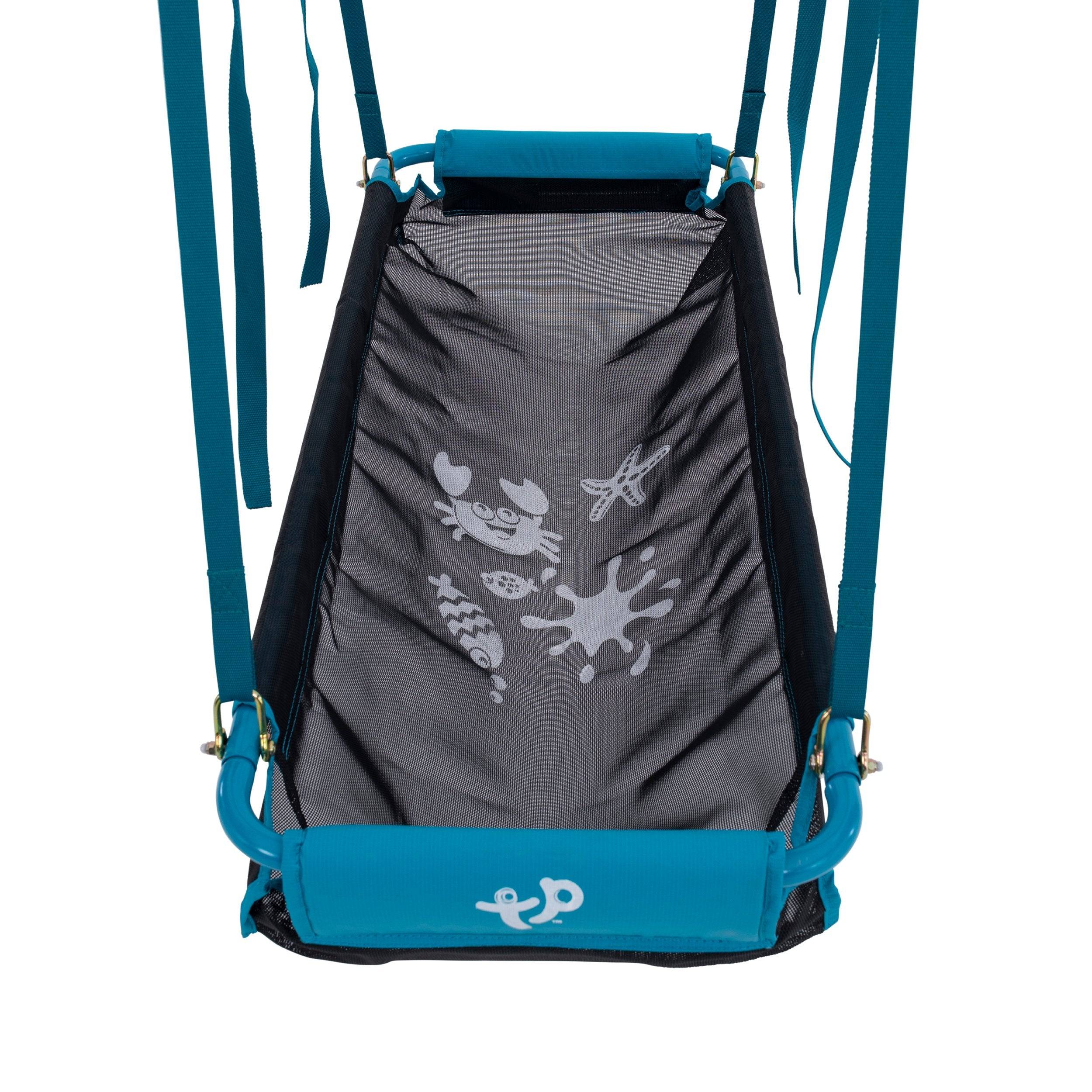 Tp Toys - Balançoire bateau pirate 2 enfants pour portique bois - sans fixation - noir et bleu - Imagen 3