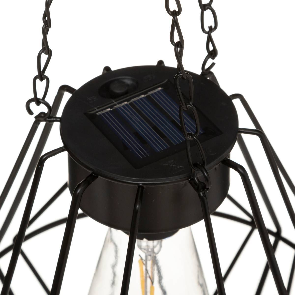 Suspension solaire "Flave" métal noir D19cm ATMOSPHERA CREATEUR D'INTERIEUR - Imagen 3