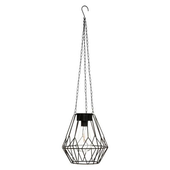Suspension solaire "Flave" métal noir D19cm ATMOSPHERA CREATEUR D'INTERIEUR - Image 2