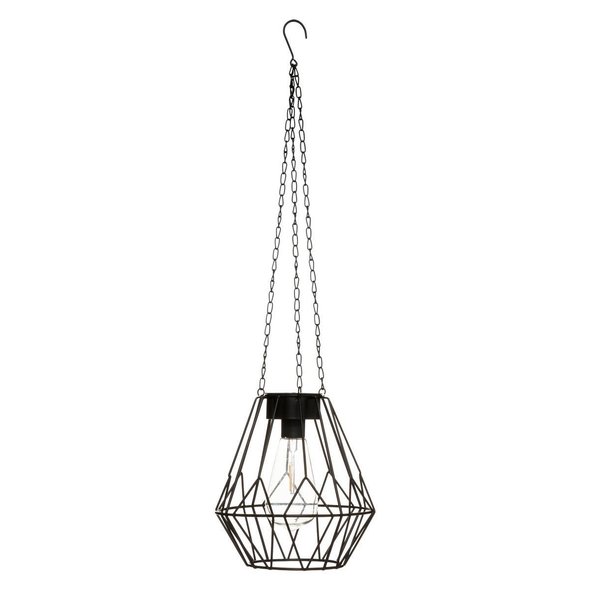 Suspension solaire "Flave" métal noir D19cm ATMOSPHERA CREATEUR D'INTERIEUR - Imagen 2