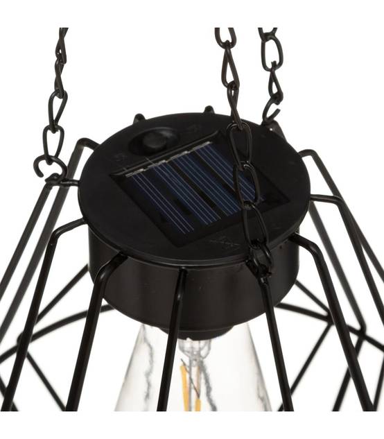 Suspension solaire "Flave" métal noir D19cm ATMOSPHERA CREATEUR D'INTERIEUR - Image 4