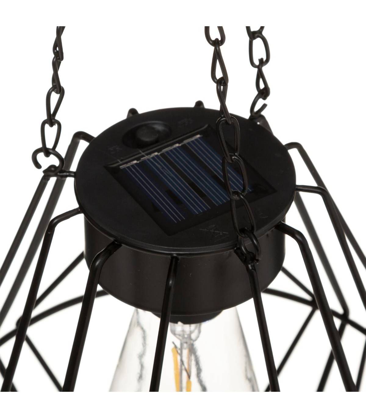 Suspension solaire "Flave" métal noir D19cm ATMOSPHERA CREATEUR D'INTERIEUR - Imagen 4