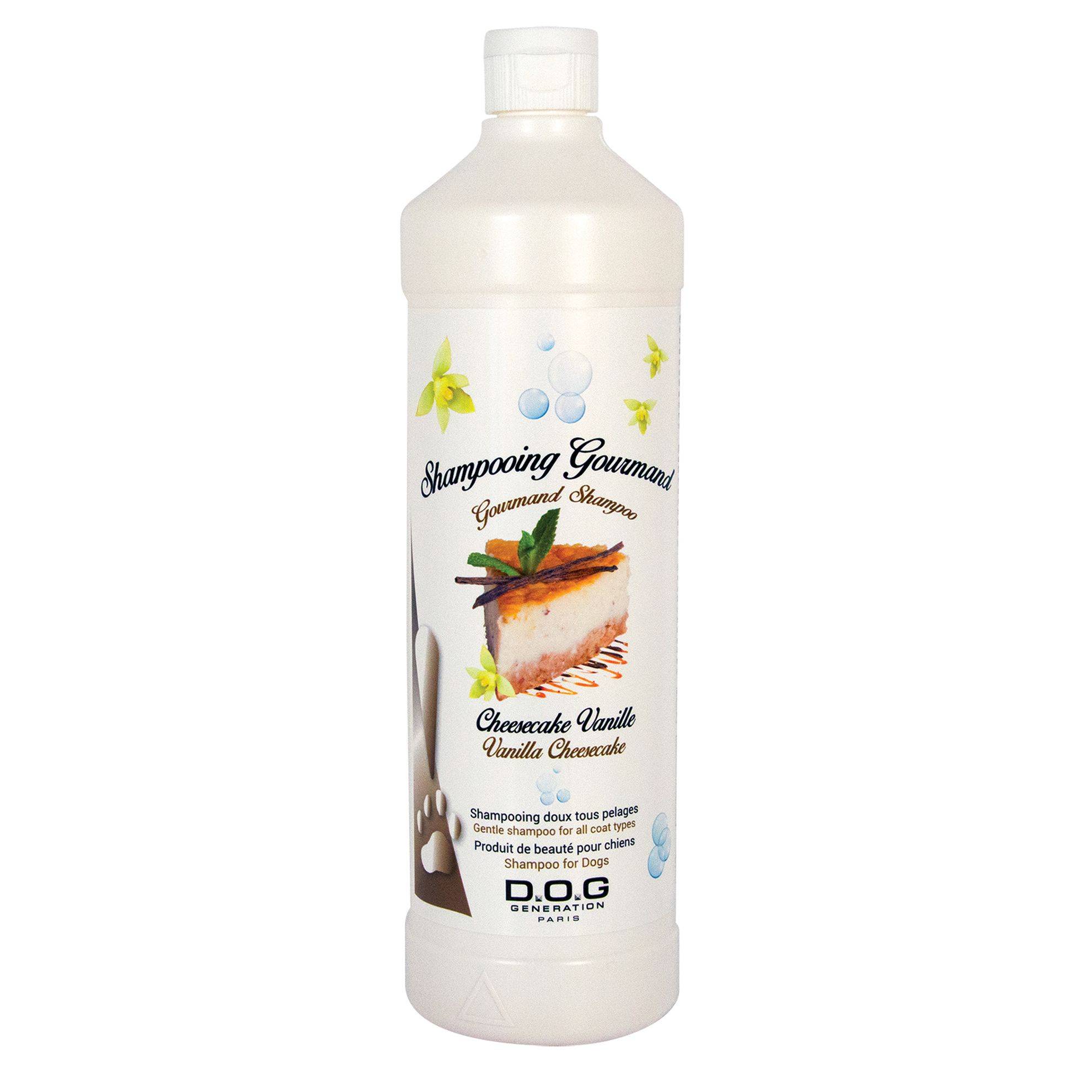 Shampooing Gourmand Cheesecake Vanille : 1 litre DOG GENERATION