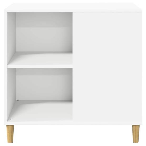 Maison pour chat bois d'ingénierie blanc 72 x 42.5 x 70 cm - PANGIVO - Image 6