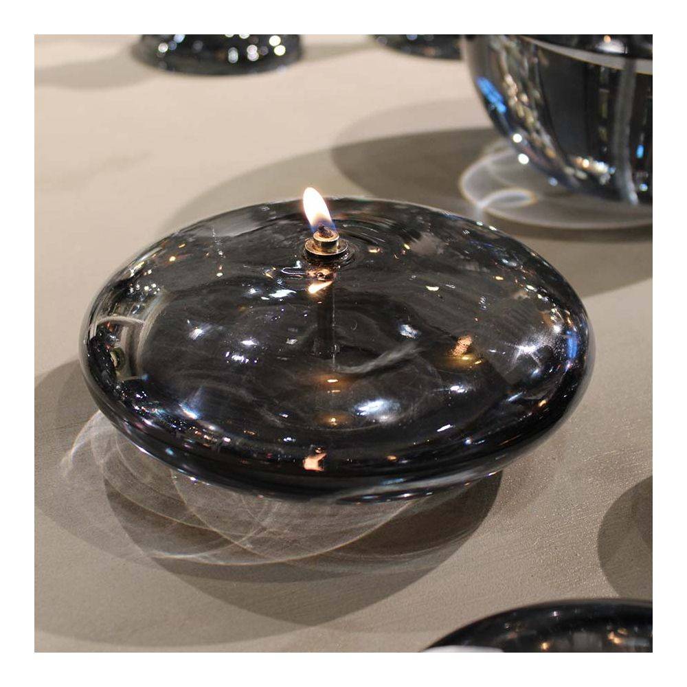 Bazardeluxe - Lampe à huile en verre Ellipse 6 x 10 cm - Imagen 4