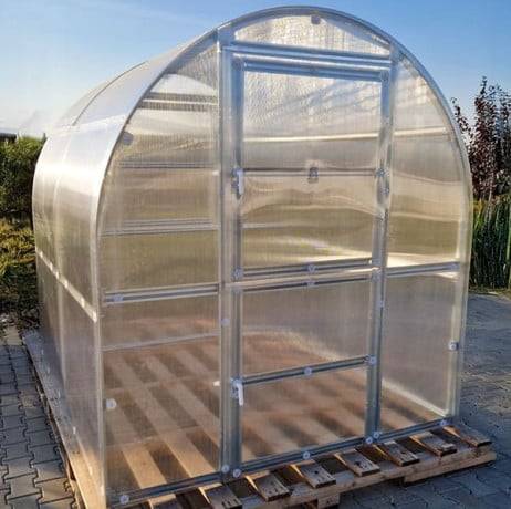 Serre KLASIKA SLIM 2 x 2 m (4 m²) , 6 mm avec revêtement en polycarbonate - Image 6