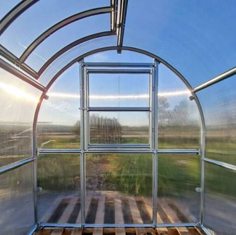 Serre KLASIKA SLIM 2 x 2 m (4 m²) , 6 mm avec revêtement en polycarbonate - Image 10