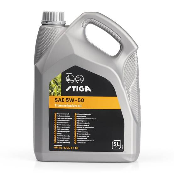 Stiga - Huile de transmission SAE 5W-50 5 litres-STIGA - Image 1