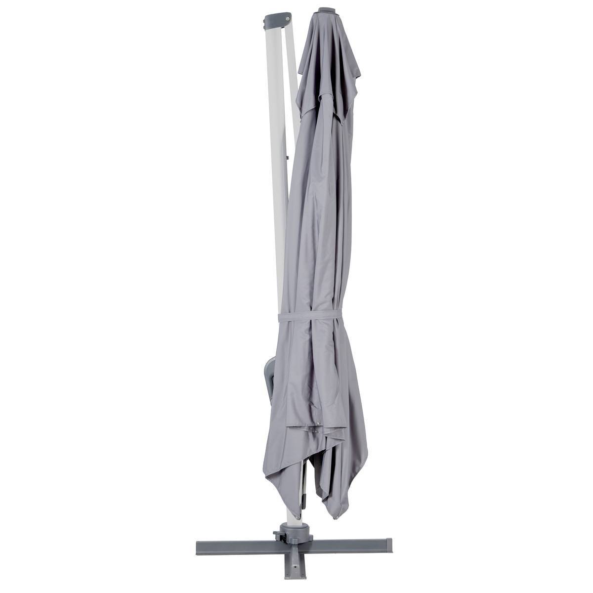 Hesperide - Parasol déporté rectangulaire "Equador" ardoise 4x3m en aluminium Hespéride - Imagen 2