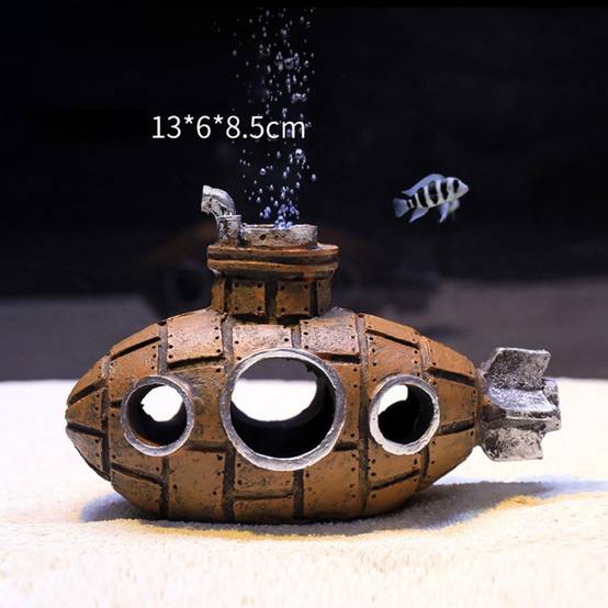 Ornement d'aquarium en résine - IntiMeg - Image 2