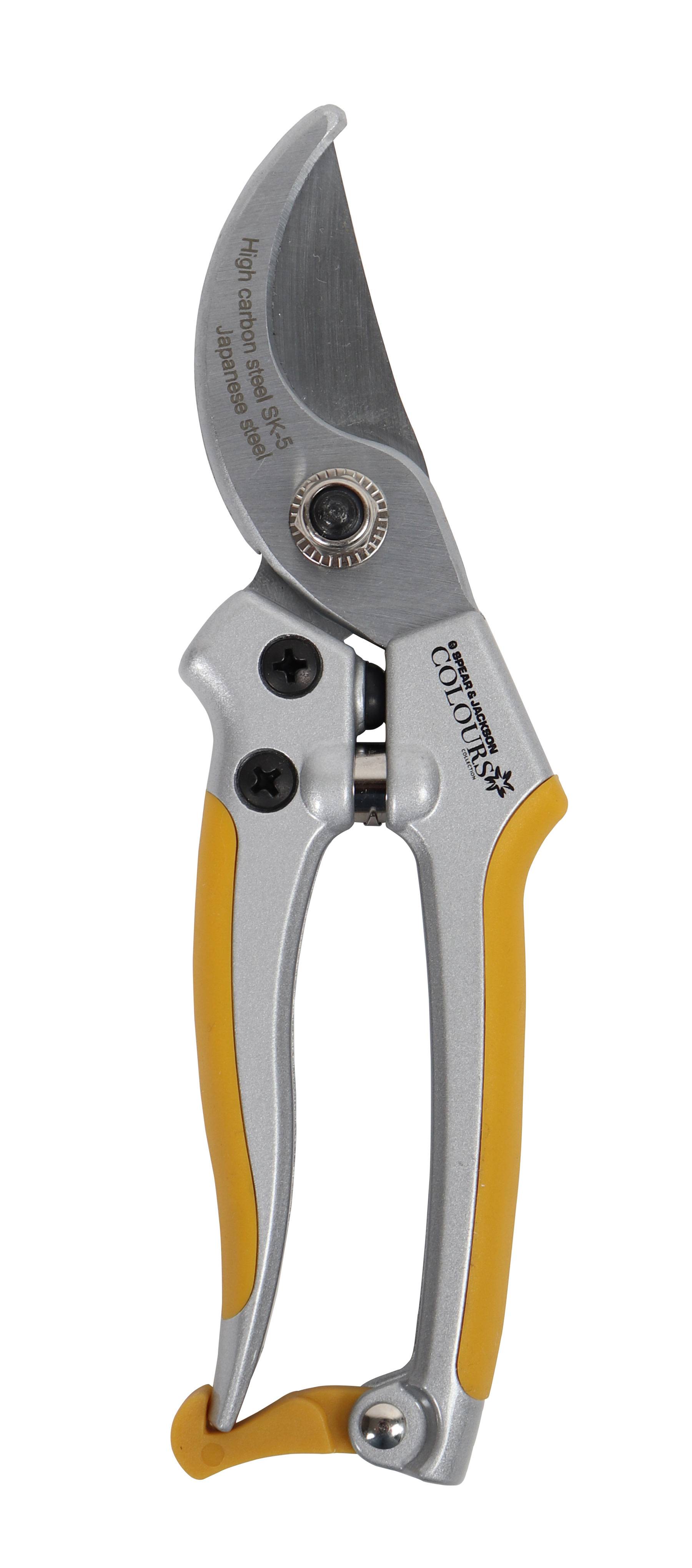 Spear & Jackson - Secateur Bimatiere 18cm Coloris Jaune Spear & Jackson - 56700 - Imagen 2