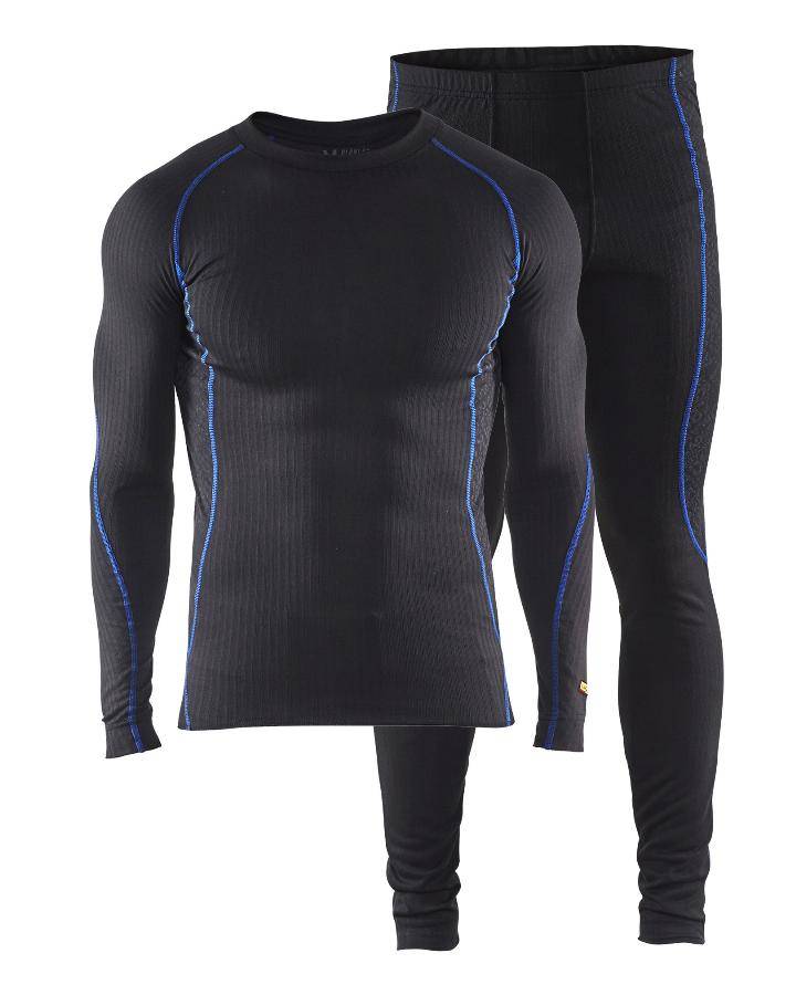 Ensemble sous-vêtement - BLAKLADER - Light Noir / Bleu Roi T.L 681017079985-L - Image 1