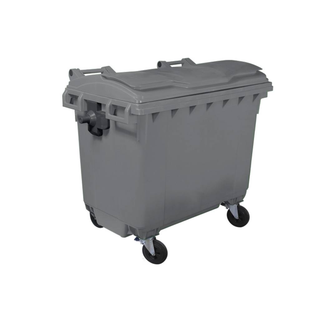 Bac roulant 4 roues premium 660l-lot de 5 - Jardiland