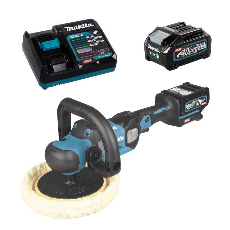 Makita - Polisseuse XGT 40V MAKITA PV001GM101 1 x 4,0Ah + chargeur rapide Makita - Imagen 1