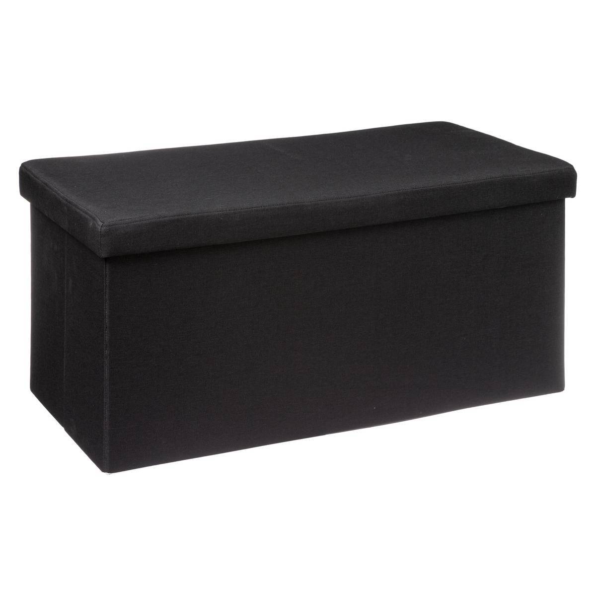 Pouf double pliant "Mix N' Modul" noir - 5five - Imagen 1