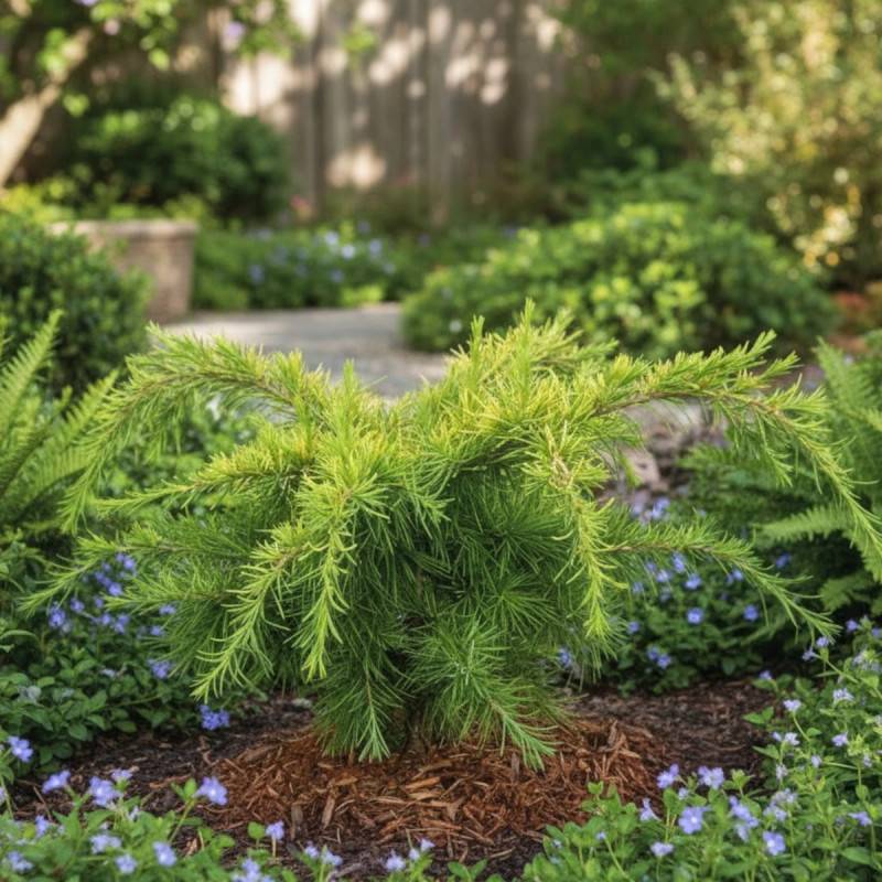 Cèdre de l'Himalaya nain Lime Glow, Cedrus deodara - Pot de 5L - 40/60 cm - Image 3