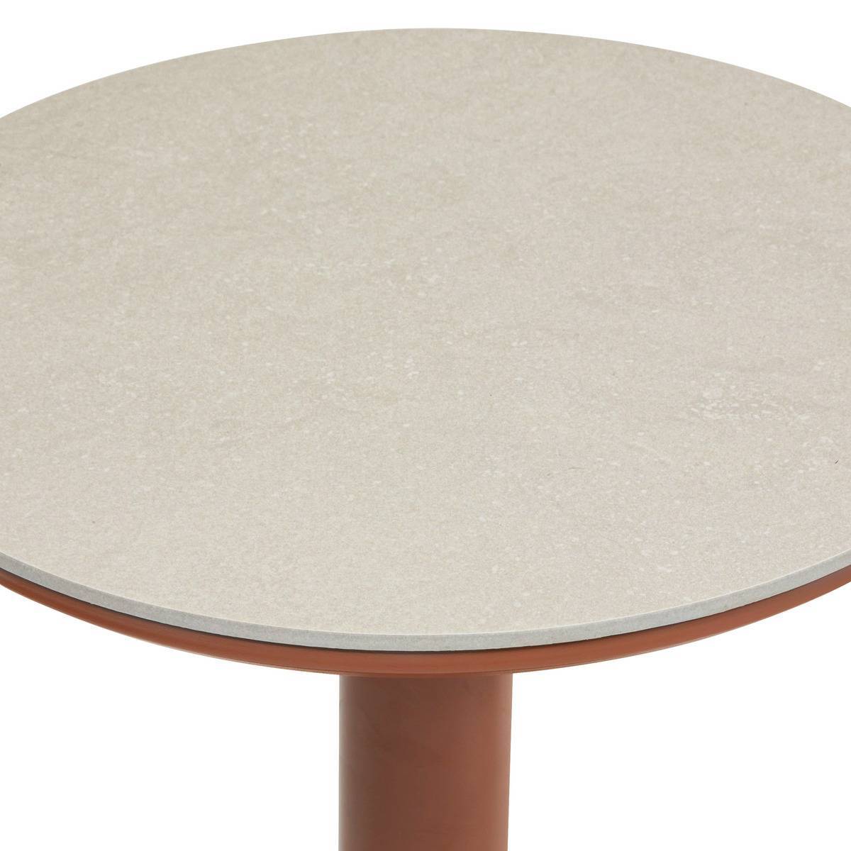 Hesperide - Table d'appoint de jardin Soletia 40x40x50cm acajou - Hespéride - Image 3