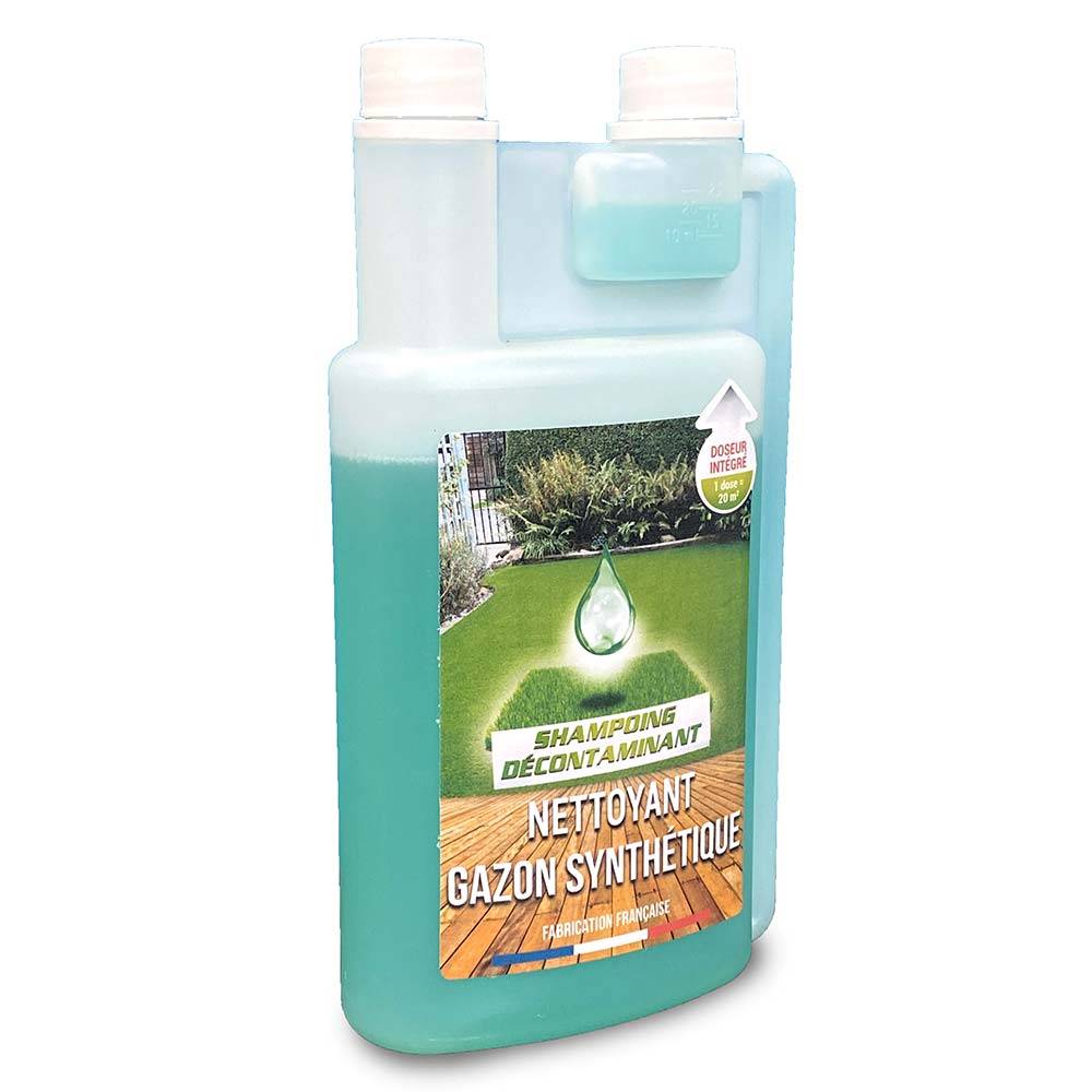 Terre Jardin - Nettoyant anti-bactérien concentré pour gazon synthétique - 1 L