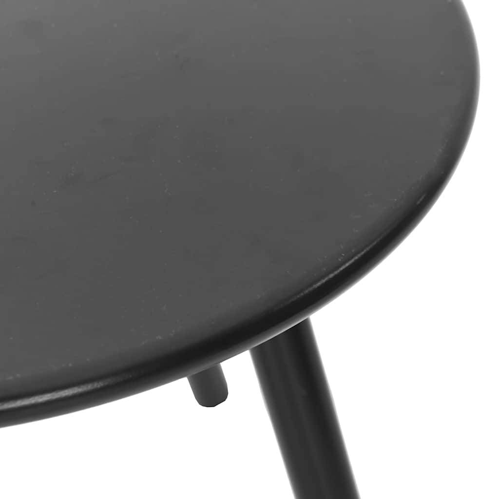 Vidaxl - Lot de 3 Chaise de jardin noir résine tressée vidaXL 4009292 - Image 5