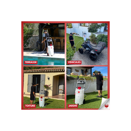 PHOENIX Pro Sprayer EVO 35L avec 1 Batterie - Pulvérisateur Électrique 35L 7 Bars Réservoir Autonomie 3h - Batterie Rechargeable - Image 3