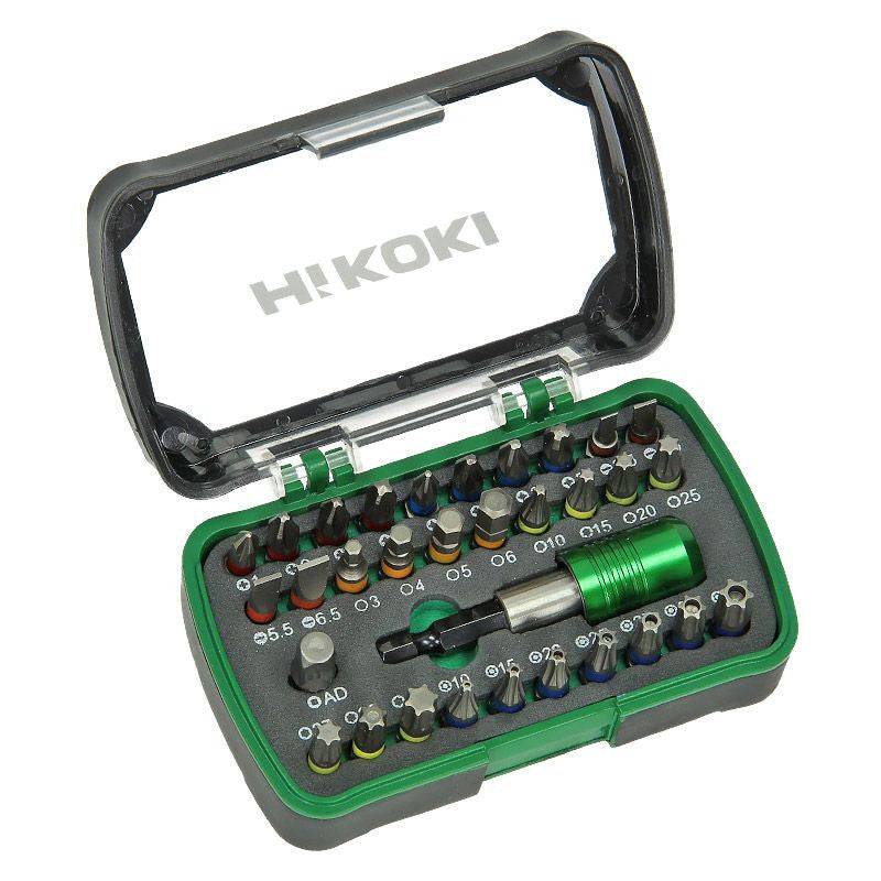 Coffret de 32 Embouts de vissage HIKOKI 750363 + p-embout magn.- 1/4" Hikoki - Imagen 1