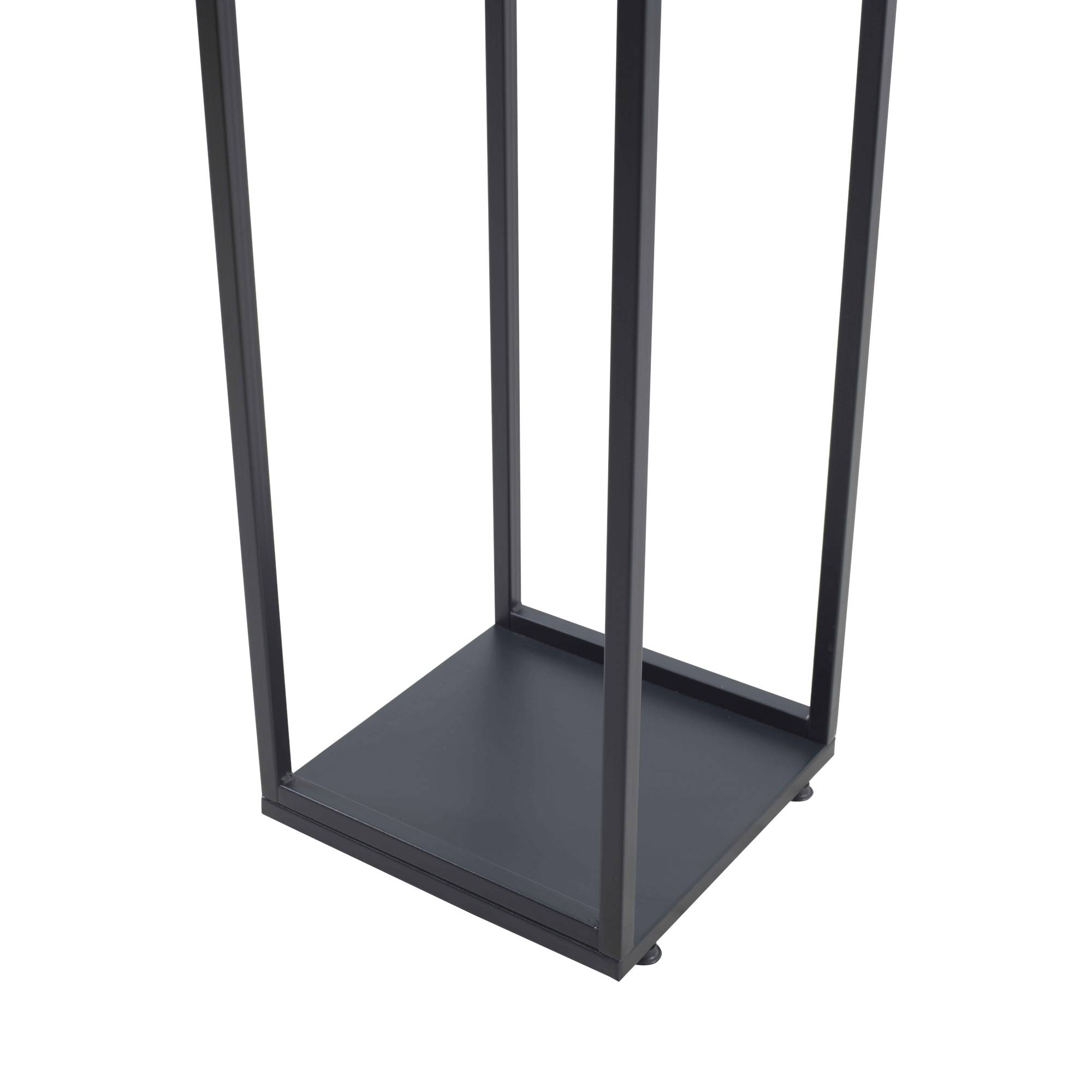 [en.casa] - Range-bûches Tornved acier laqué noir [en.casa] - Image 6