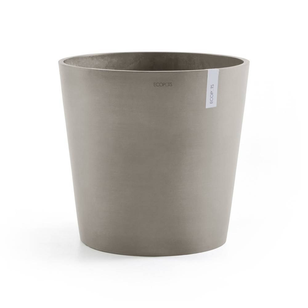 Ecopots - Pot Rond Amsterdam 50 Taupe + réservoir d'eau - Ø 50 x H. 43,8 cm - 62 L ECOPOTS - Imagen 4