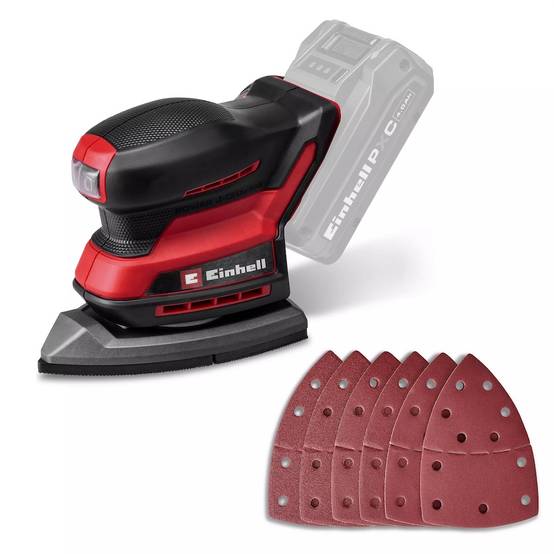 Einhell - Ponceuse delta sans fil - TE-OS 18/150-2 Li-Solo - Plateau orientable - Power X-Change - Image 1