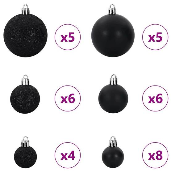 Sapin de Noël | Arbre de Noël Artificiel à Branches Articulées Vert 150 cm Maison Chic - Image 7
