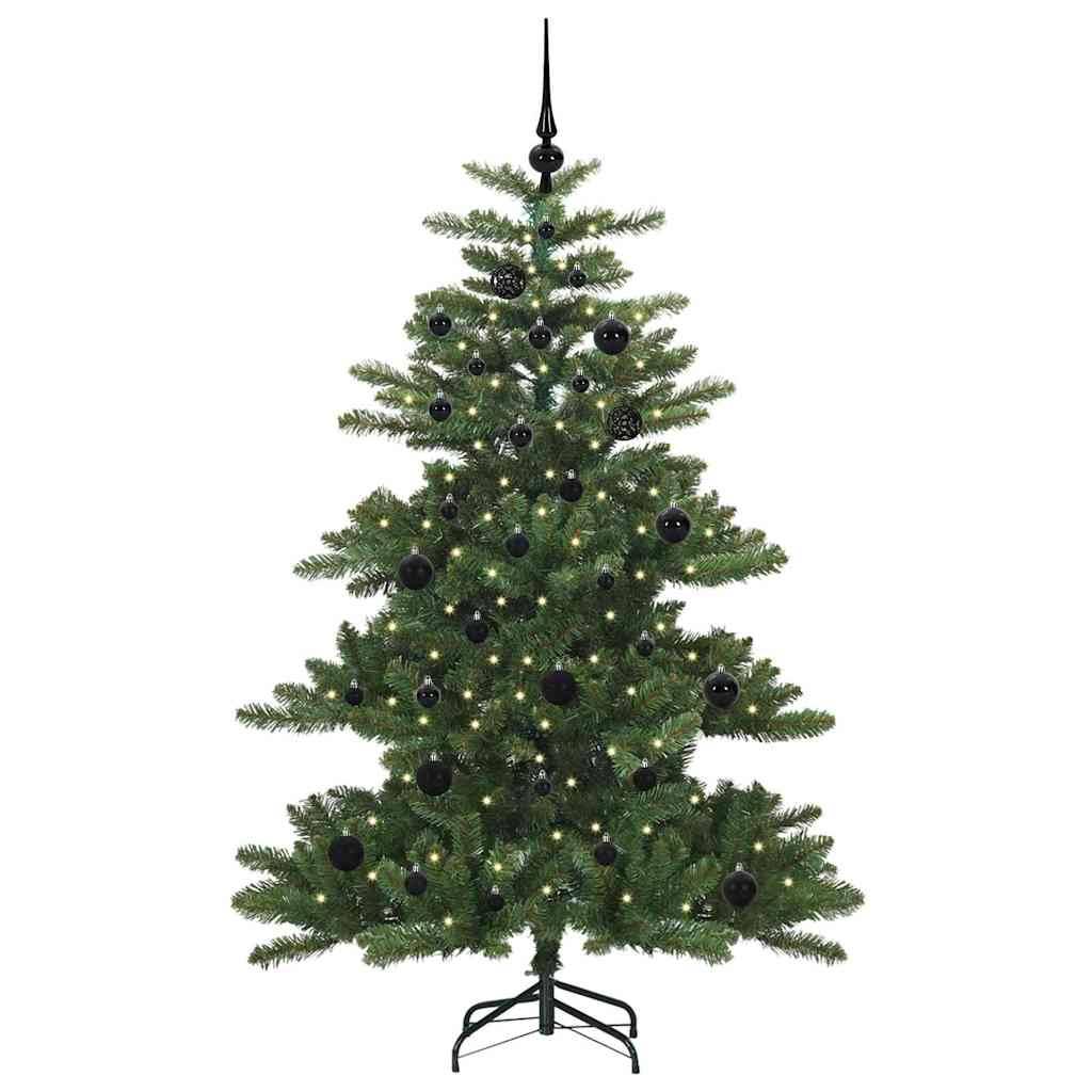Sapin de Noël | Arbre de Noël Artificiel à Branches Articulées Vert 150 cm Maison Chic - Image 3