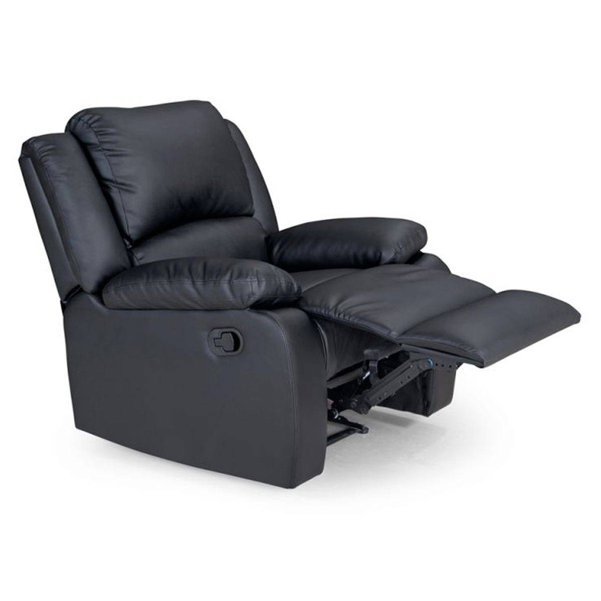 Fauteuil de Relaxation "Polo" 96cm Noir - Image 2