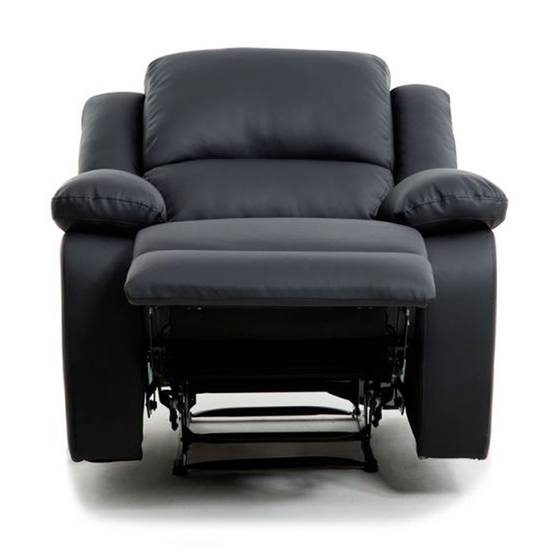 Fauteuil de Relaxation "Polo" 96cm Noir - Image 3