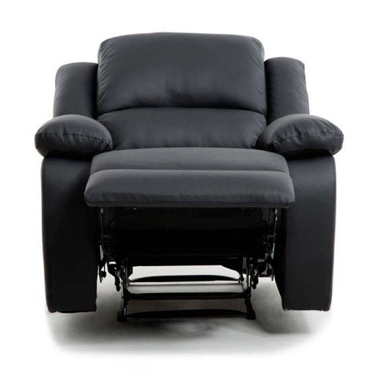 Fauteuil de Relaxation "Polo" 96cm Noir - Image 3