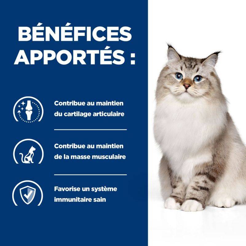 CROQUETTES CHAT ADULT PRESCRIPTION DIETS J/D JOINT CARE - HILL'S 3 kg - Image 3
