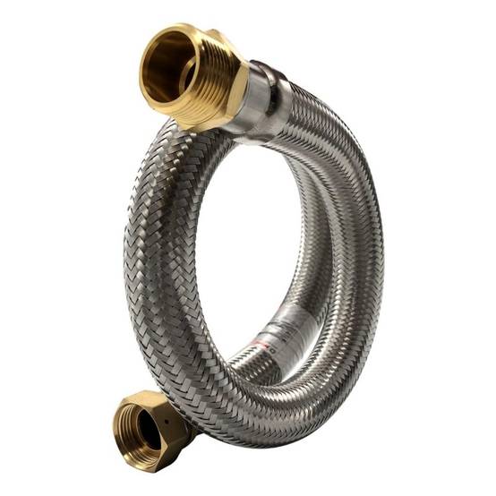 Flexible droit Ø13mm raccordement Mâle - Femelle 3/4'' Longueur 50cm - Image 1