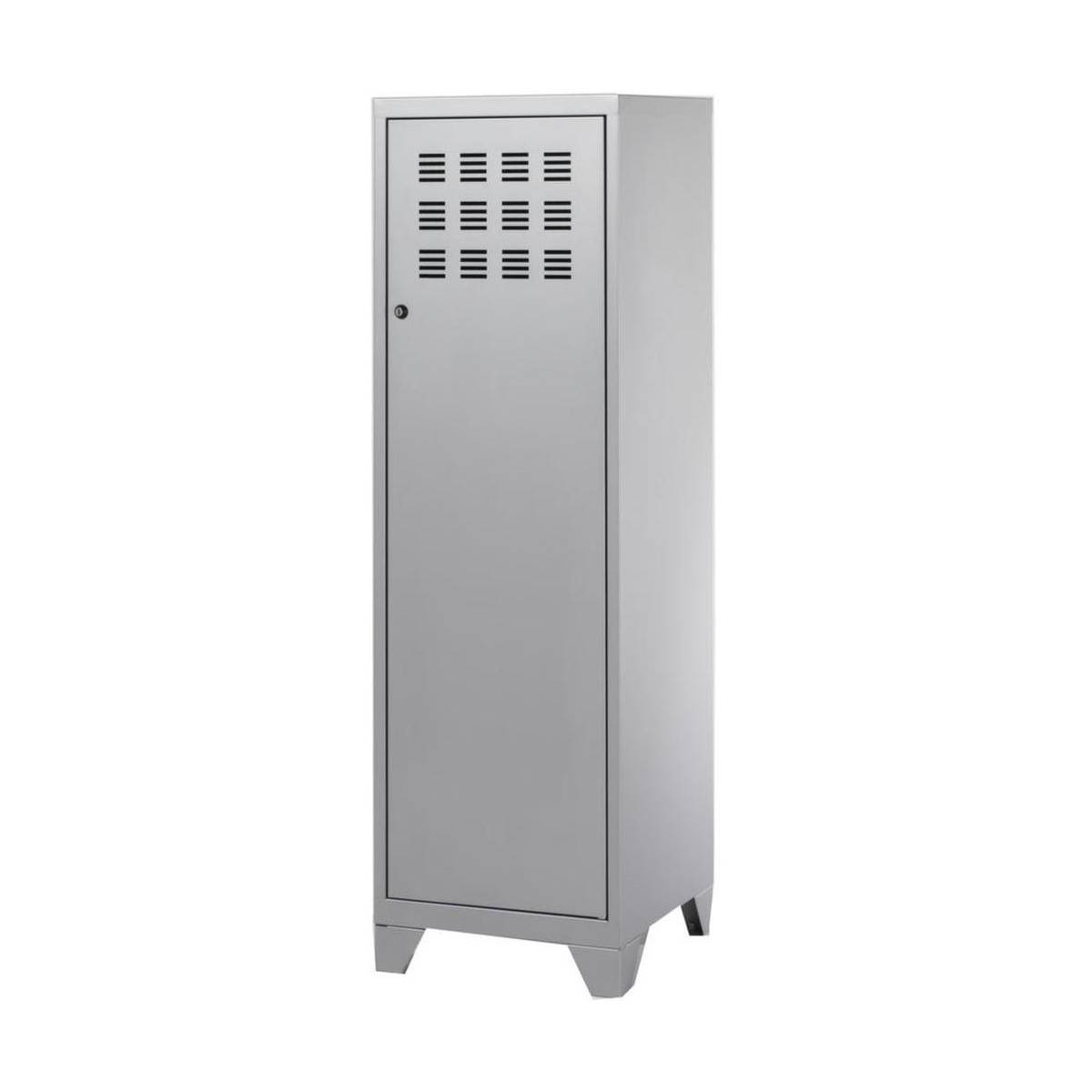 Pierre Henry - Armoire de rangement métal 1 porte Aluminium - Imagen 1