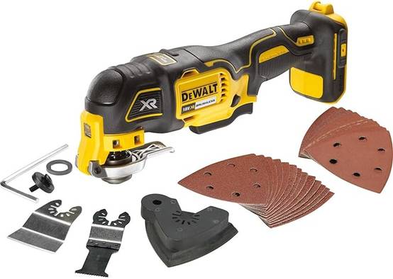 Outil multi-cutter oscillant 18VBrushless - DEWALT - sans batterie, ni chargeur - DCS355N-XJ - Image 1