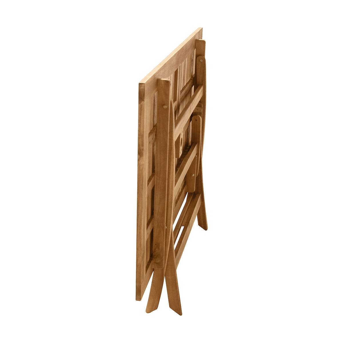 Salon de jardin rectangulaire en acacia Fidgi - 4 chaises - Cémonjardin - Imagen 5