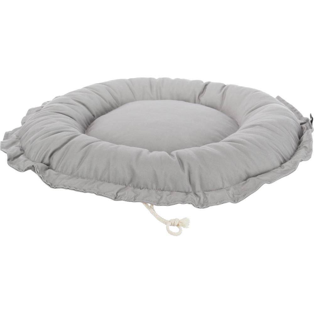 Lit & coussin Felia taupe ø 50 cm pour petit chien - Imagen 2